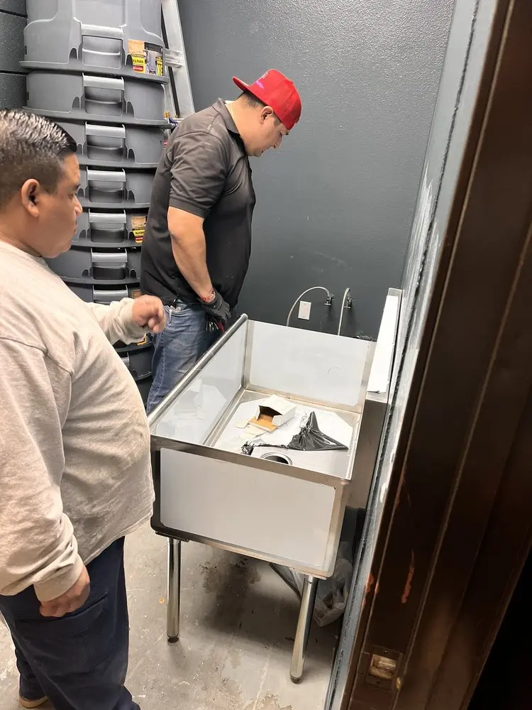 Commercial plumbing and sink installation in Monroe Manor